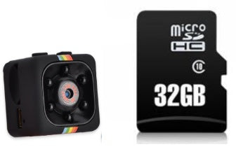Buy Mini Camera SQ11 – Car DVR, Night Vision & HD 1080P Recording