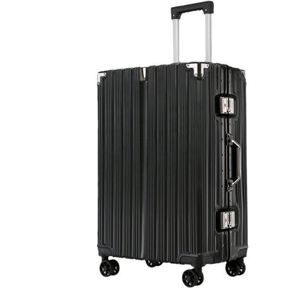24 Inch Aluminum Frame Trolley Case Large Capacity Bag global swanky 2