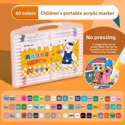 24-color quick-drying watercolor markers