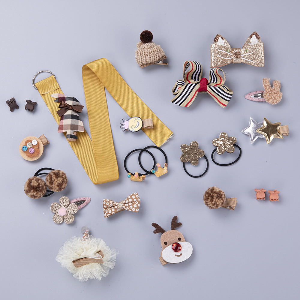 24-Piece Set of Children's Hair Accessories
