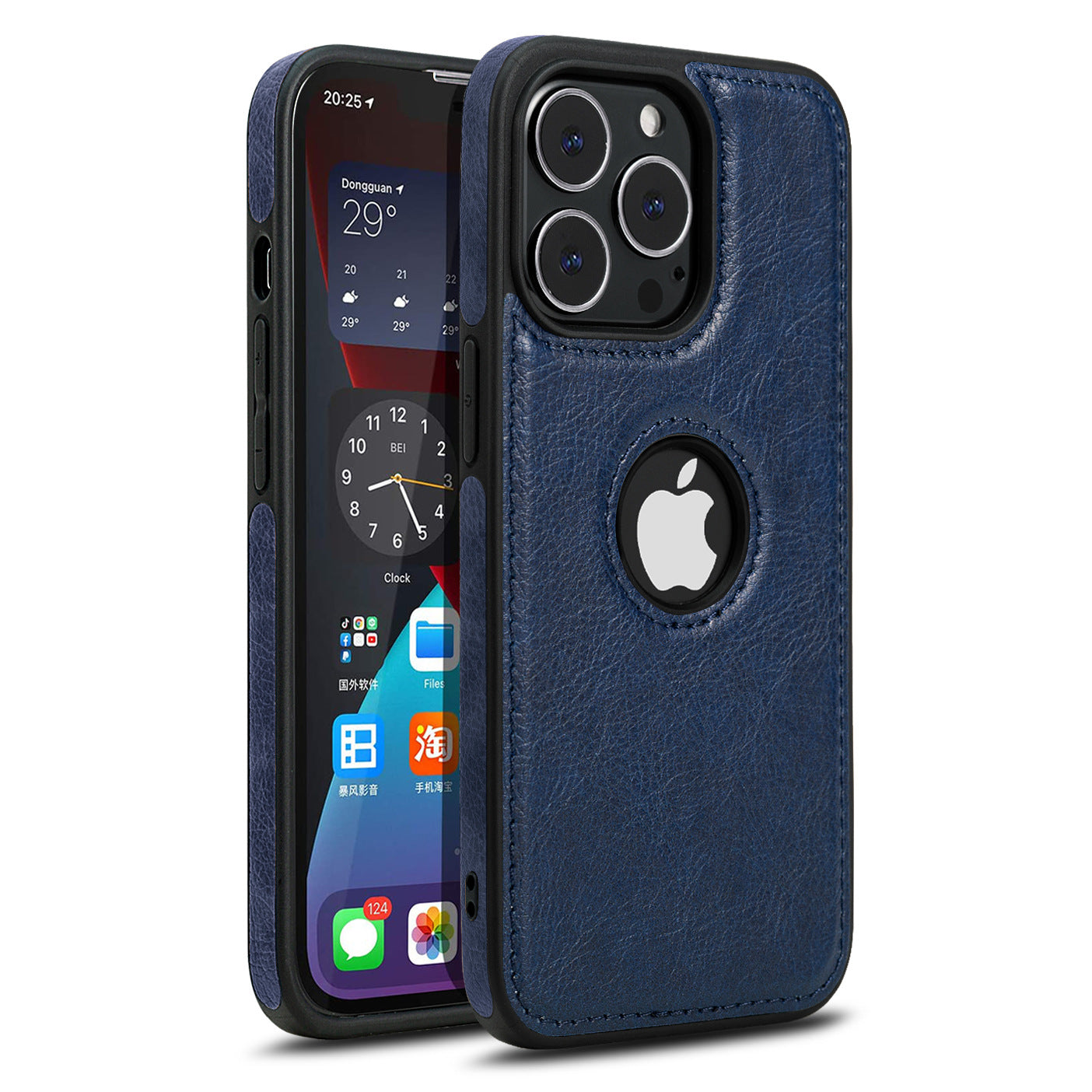 Applicable Car Line Leather Pattern Stitching  Mobile Phone Case