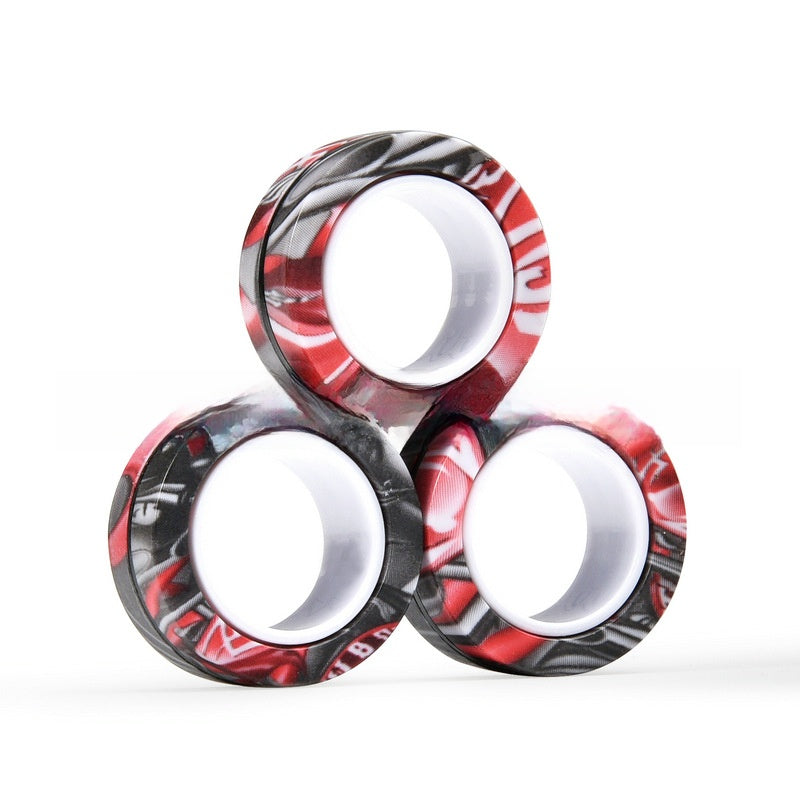 Magnetic Rotating Fidget Bracelet Toy for Kids Stress Relief
