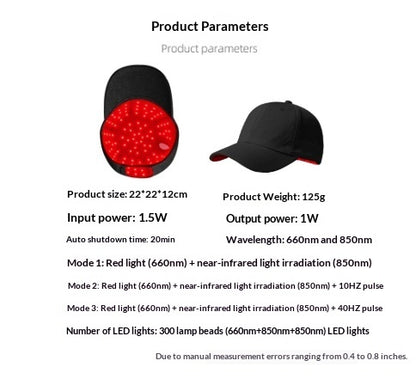 Buy Red Light Hair Therapy Cap – Infrared Salon Care Helmet