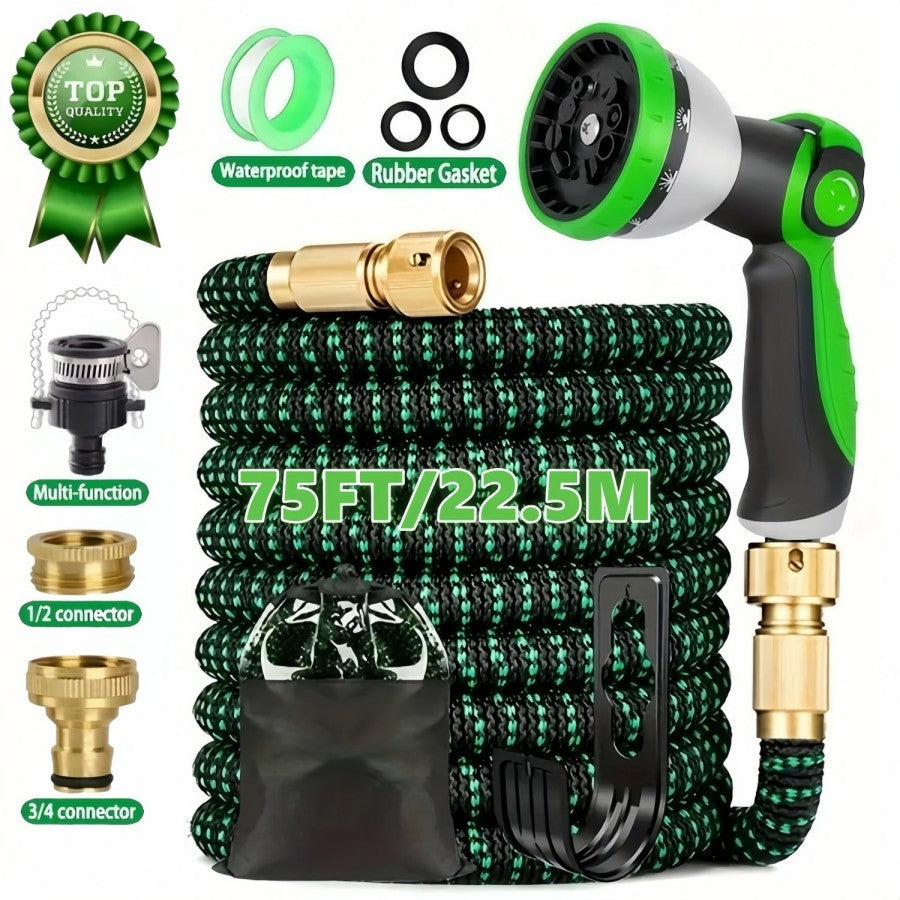 25-150F Water Garden Hose Nozzle Set for Garden Outdoor Use globalswanky 01