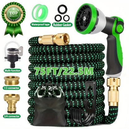 25-150F Water Garden Hose Nozzle Set for Garden Outdoor Use globalswanky 01