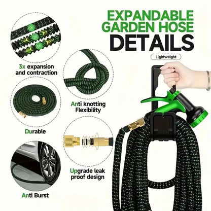 25-150F Water Garden Hose Nozzle Set for Garden Outdoor Use globalswanky 03