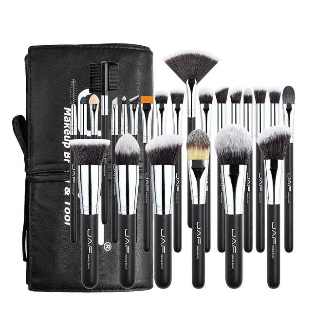 24 Makeup Brushes – Complete Set for Face, Eyes & Lip Makeup