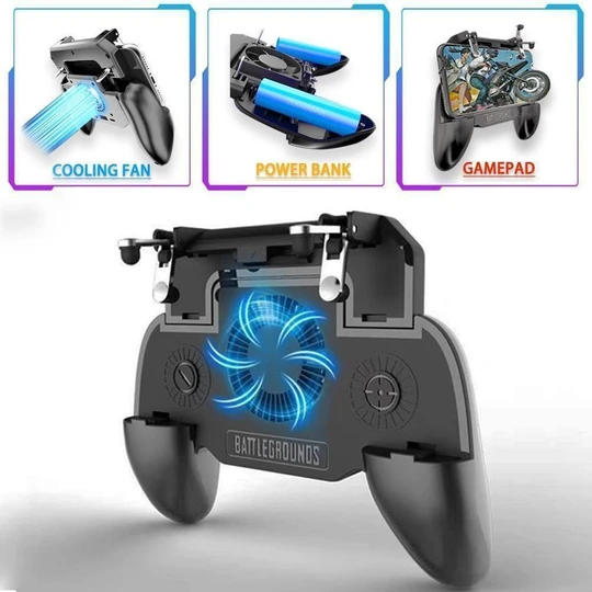 Buy 3-in-1 Phone Gamepad Cooler Powerbank – Ultimate Gaming Accessory