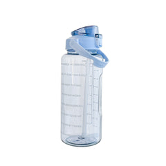 Transparent 2000ml blue