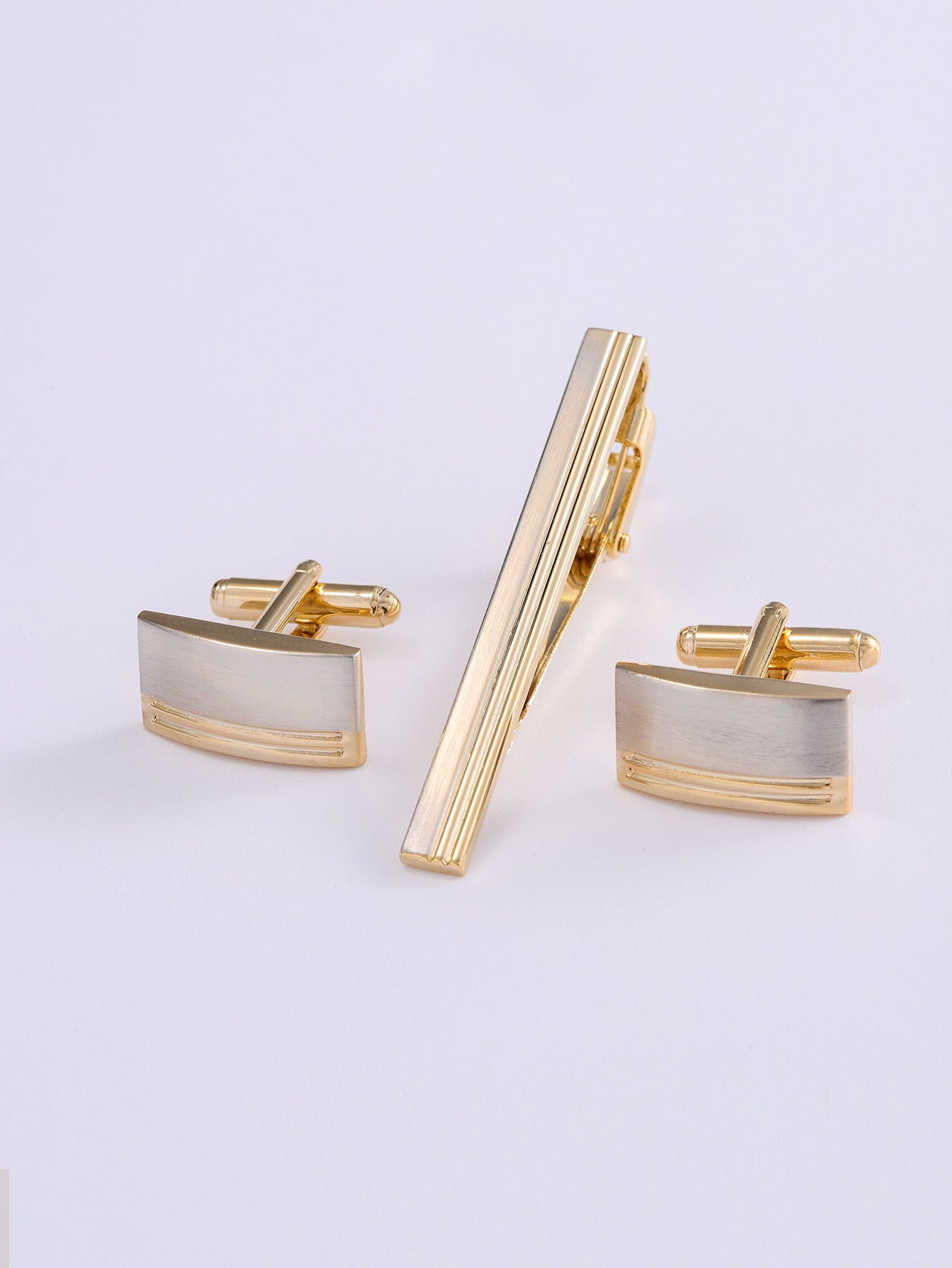 Buy Men’s Formal Business Cufflinks & Tie Clip Set Online