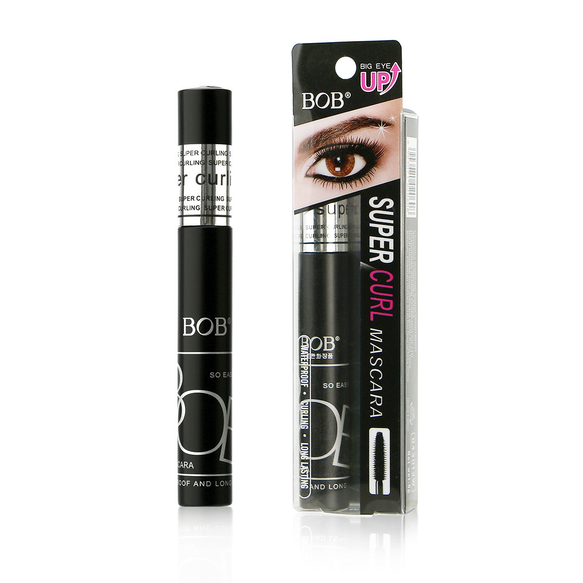 Waterproof Volumizing Mascara for Bold Fuller Lashes Makeup