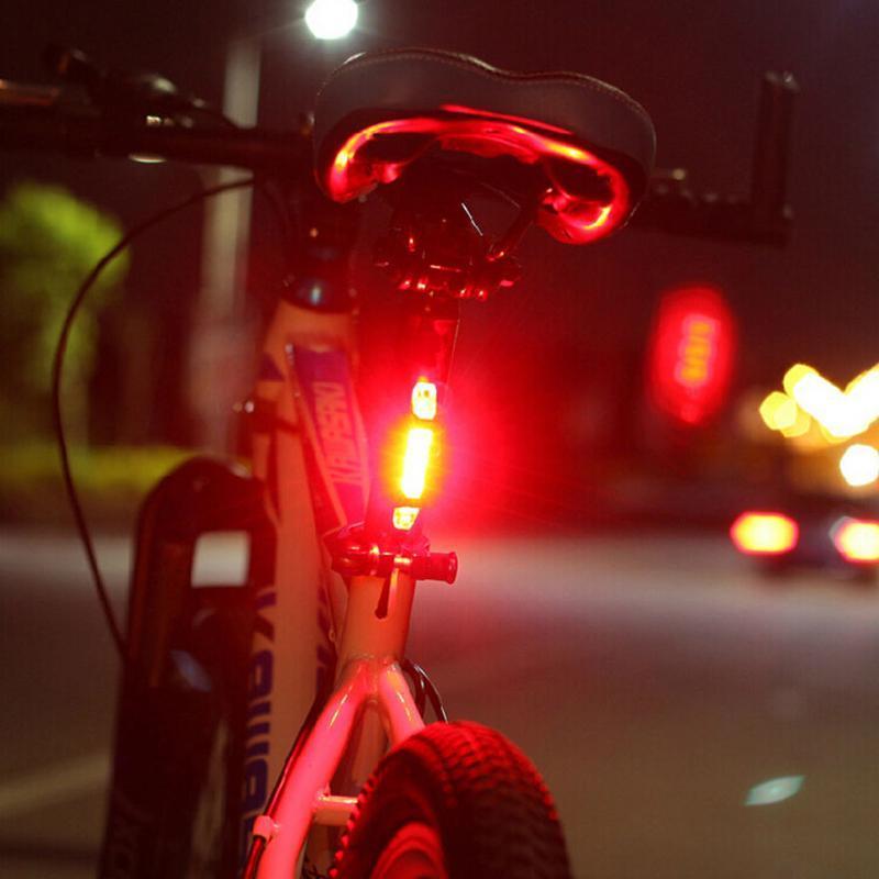 LED Bike Bicycle Taillight – High Visibility Safety Light