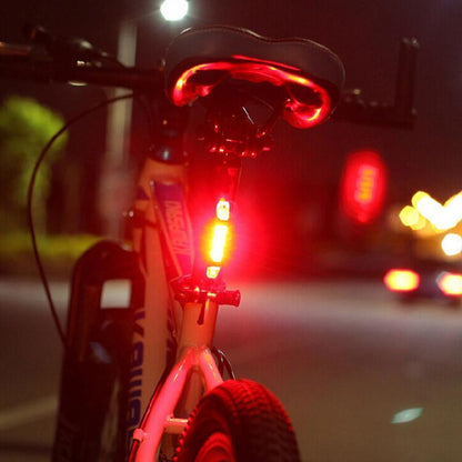 LED Bike Bicycle Taillight – High Visibility Safety Light