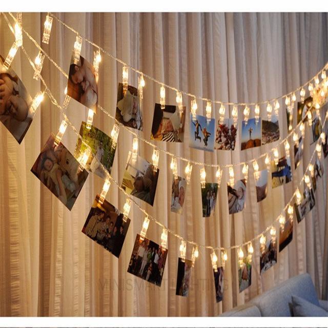 Buy LED Photo Holder String Lights – Perfect for Photos & Decor