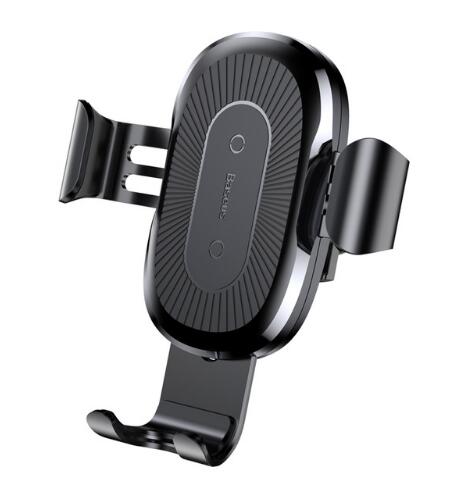 Baseus car phone holder with smartphone displaying time and date
Global swanky 7