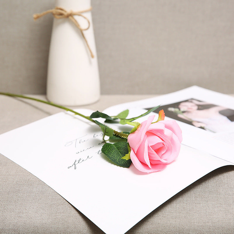 Artificial Red Rose Flowers Stunning Bouquet Gift Decoration