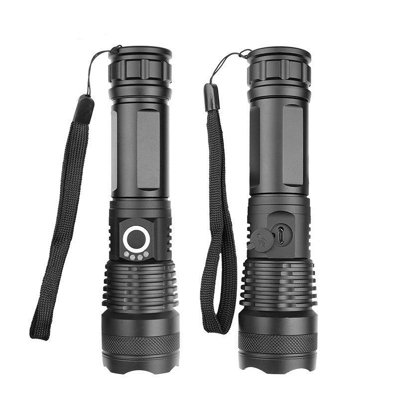 USB Charging Zoom P50 Flashlight – High Power LED Torch