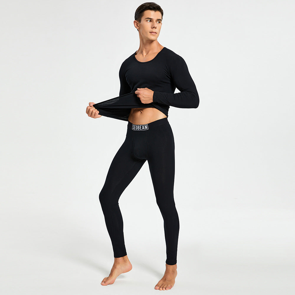 Buy Thermal Underwear Set – Knitted Cotton Stretch Fit for Autumn