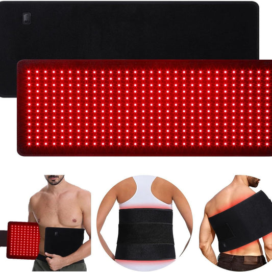 LED Red Light Therapy Belt for Body Slimming and Pain Relief