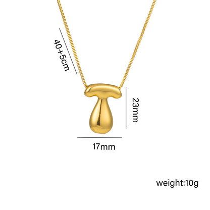 26 English Letter Pendant Necklace