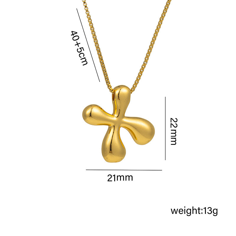 26 English Letter Pendant Necklace