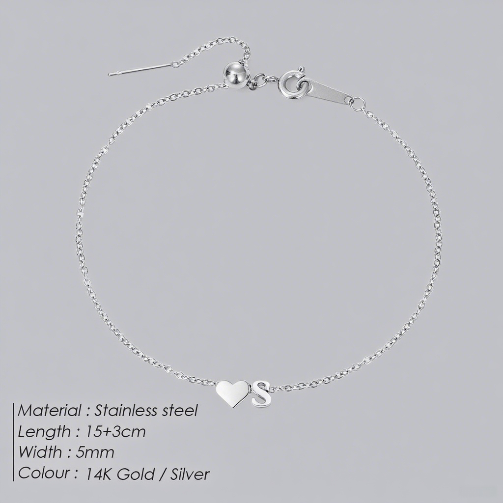 26 letter DIY women's bracelet