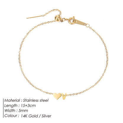 26 letter DIY women's bracelet