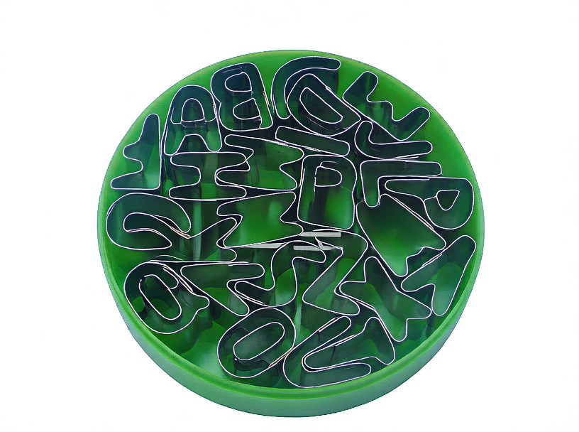 26-Letter Stainless Steel Mold Set