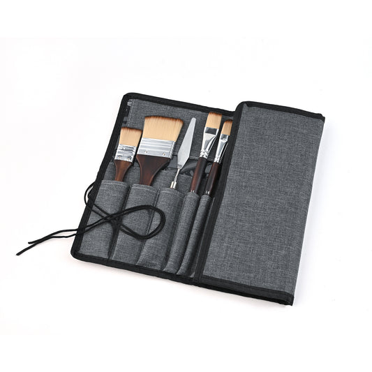 26-Piece Painting Brush Set with Color Scraper