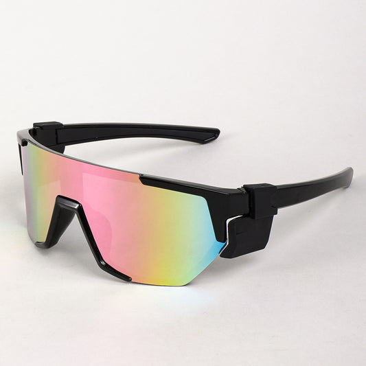 UV Protection Large Frame Sports Sunglasses for Active Use