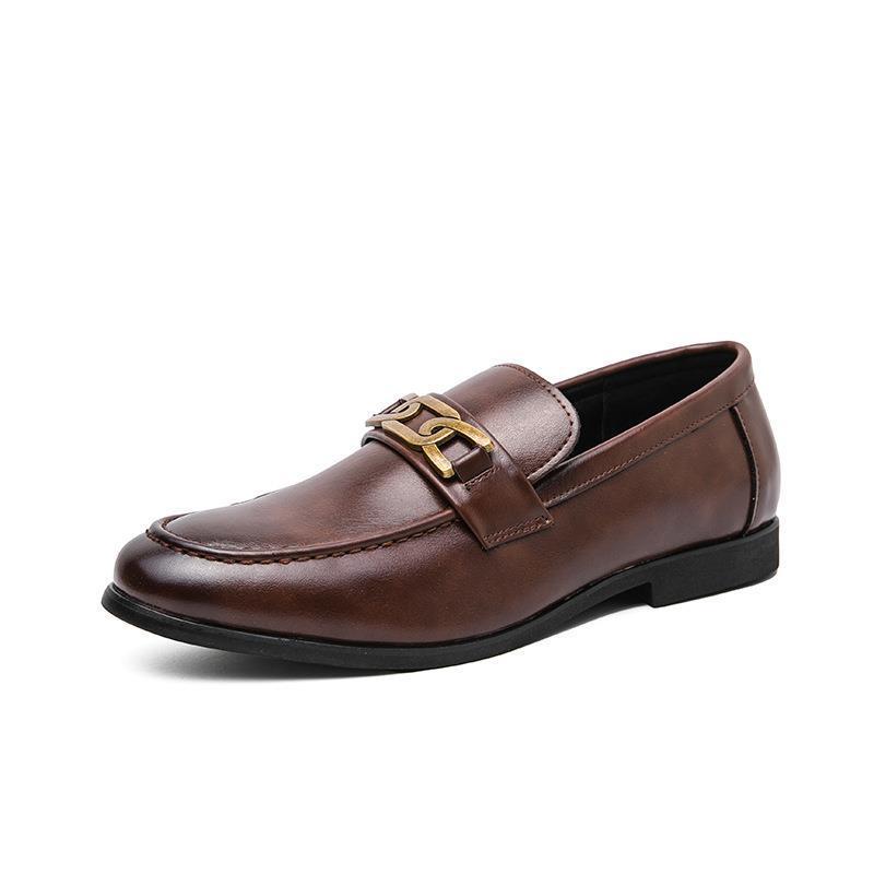 Men’s British-Style Leather Shoes – Business, Formal & Casual