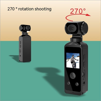 270-Degree Rotating 4K Pocket Camera for Sports and Travel Use Global swanky 3