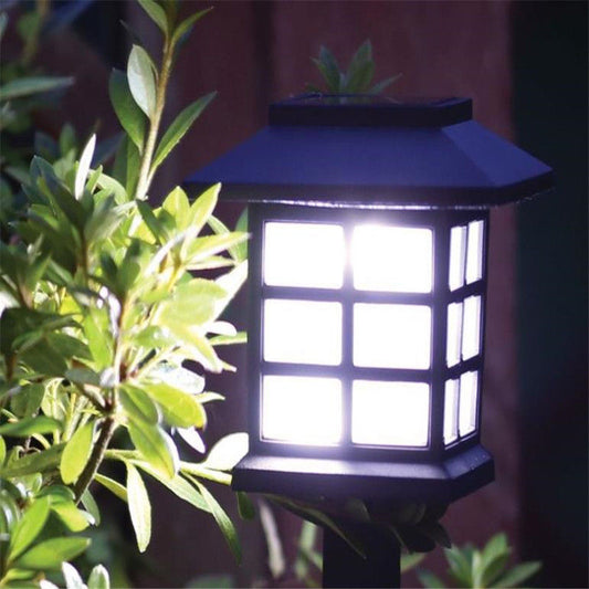 Solar Square Lawn Light Waterproof Outdoor Decoration Lamp
