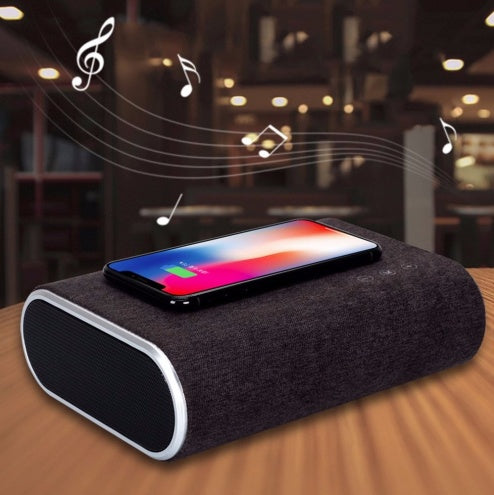 Buy Wireless Charger Speaker – Sleek Design for Home & Office Use