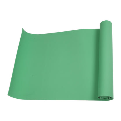 Blue and yellow EVA yoga mat