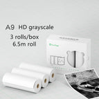 6.5m 3 rolls set / Grey