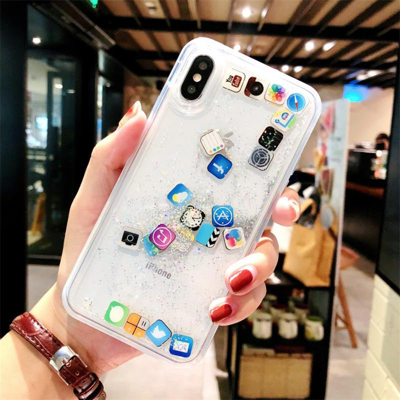 Glittering Mobile Phone Case – Stylish & Protective Cover