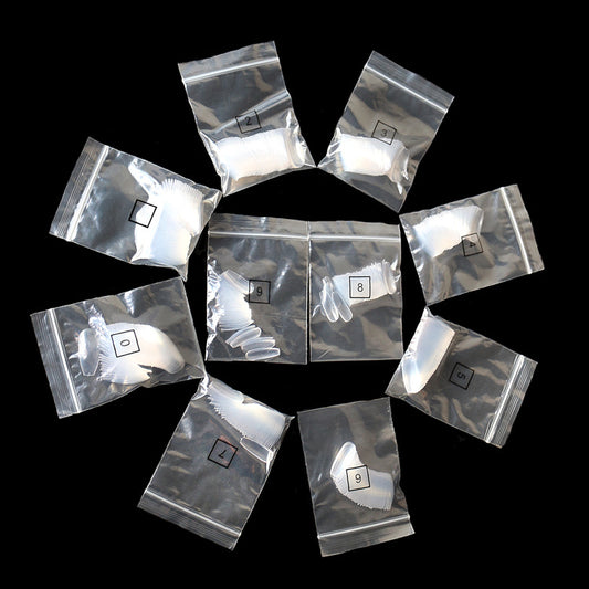 Buy Transparent Natural Fake Nails – 500-Piece Full Nail Set