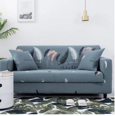 Printed Sofa Cushion Cover –Stretchable Protective Seat