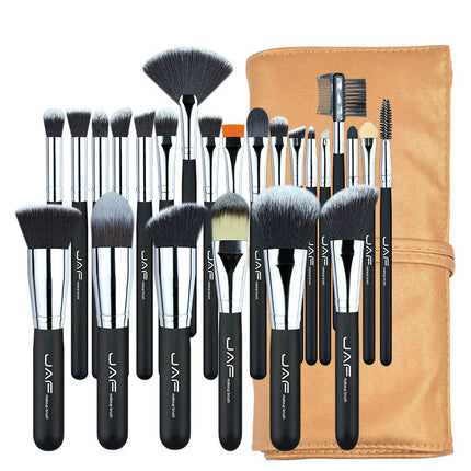 24 Makeup Brushes – Complete Set for Face, Eyes & Lip Makeup