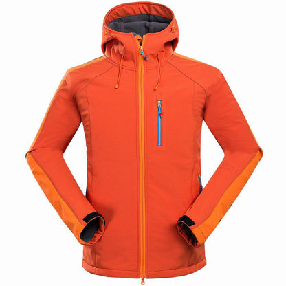 Men’s Soft Shell Jacket – Windproof Outdoor Wear for All-Weather Use