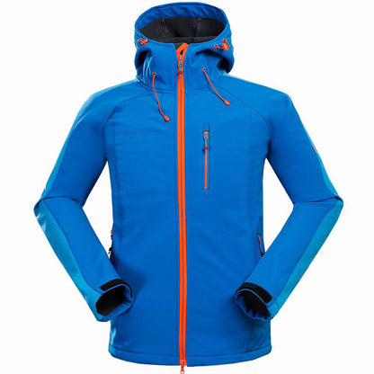 Men’s Soft Shell Jacket – Windproof Outdoor Wear for All-Weather Use