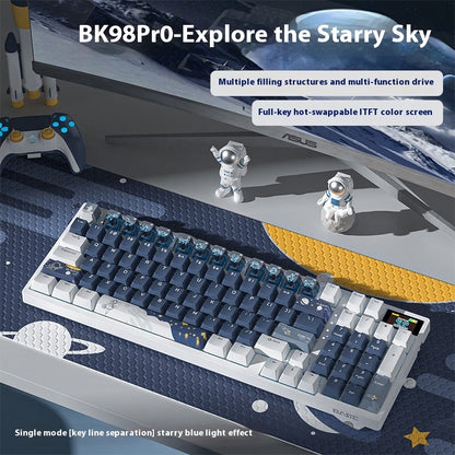 Wireless Mechanical Keyboard Three-mode Bluetooth – Durable