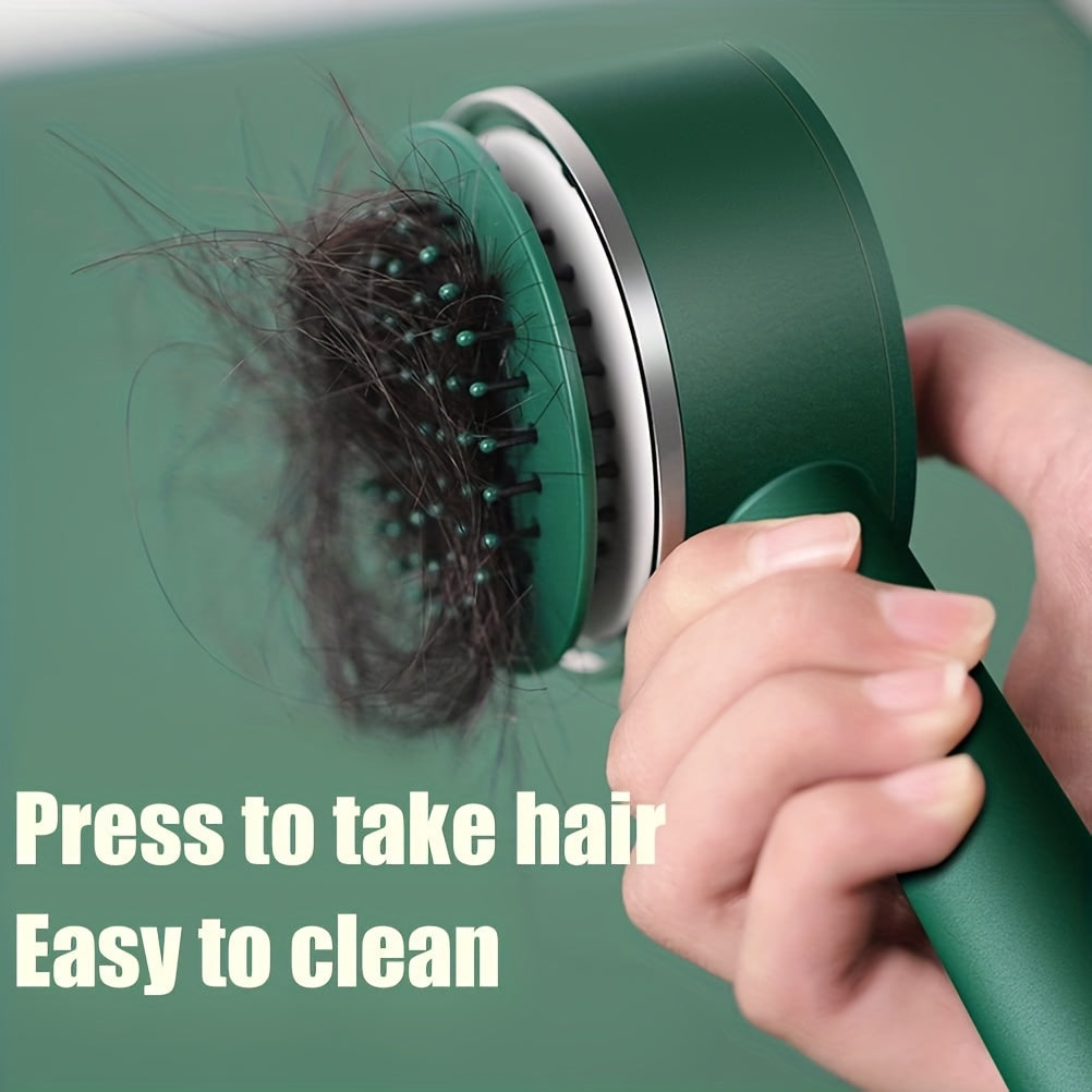 Self-Cleaning Hair Brush Anti-Static Airbag Massage Comb
