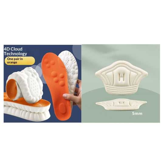 Sports Insoles for Boys & Women – Feel Like Stepping Clouds