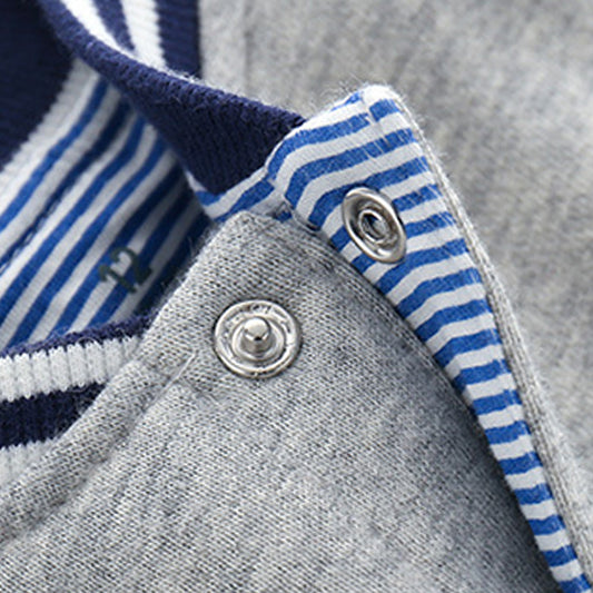 Boys Knit Cardigan Jacket Comfortable Stylish Kids Outerwear