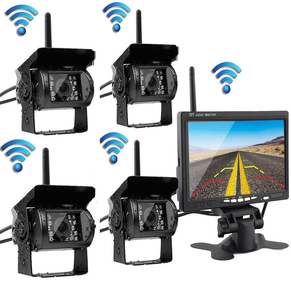 Forklift and Harvester Wireless 7-Inch Reversing Camera Display