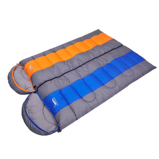 Camping Sleeping Bag Lightweight Warm & Cold Envelope Hiking