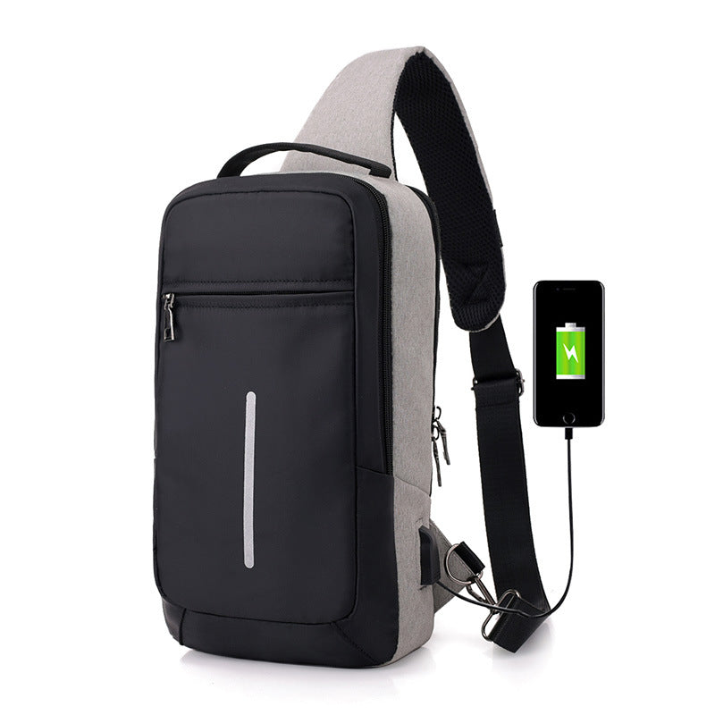 Buy Anti-theft USB Charging Chest Bag | Travel & Daily Carry