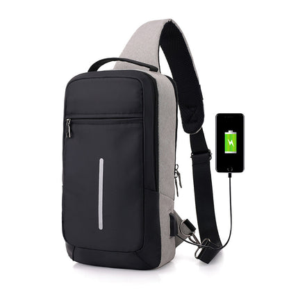 Buy Anti-theft USB Charging Chest Bag | Travel & Daily Carry